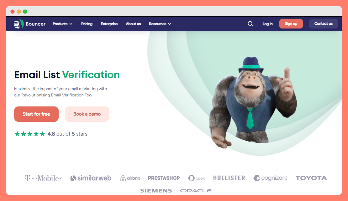 Bouncer - best free email verifier.