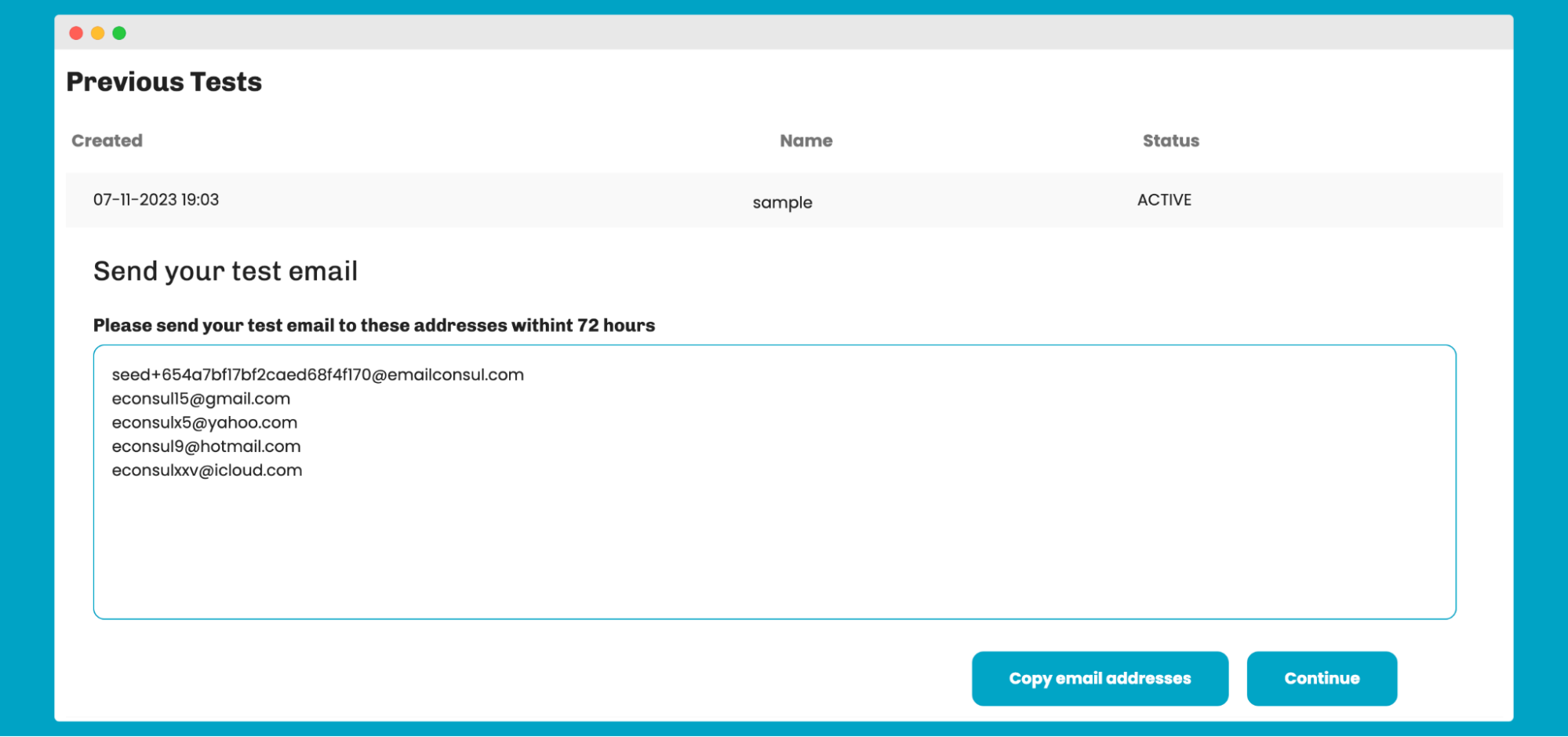 Dashboard für Türsteher