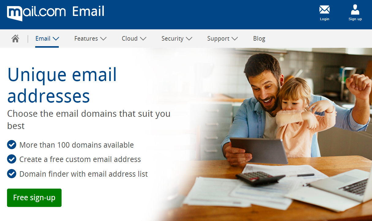 Domain Mail.com