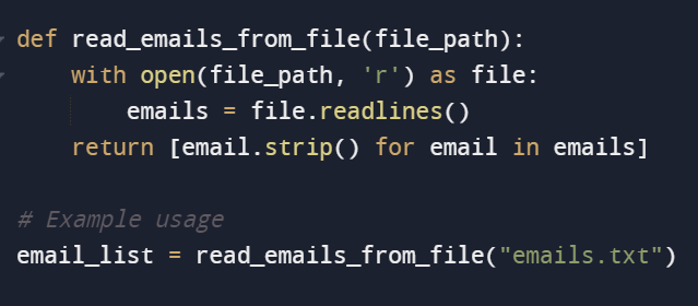 E-mail-validering i Python - kodestykke