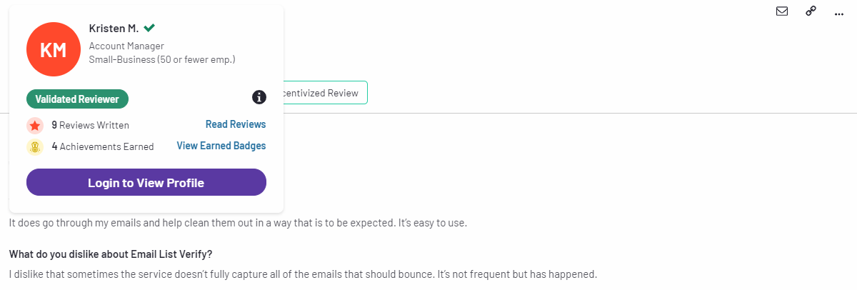 Evaluación de EmailListVerify