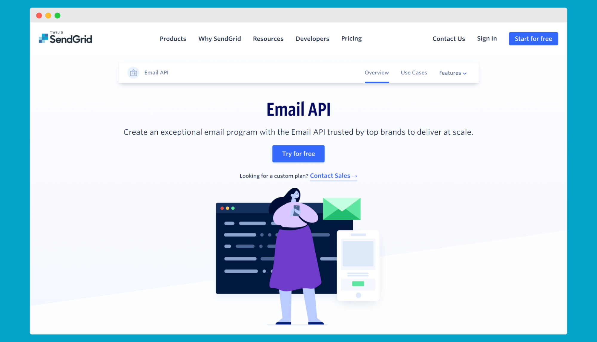 Sendgrid - doğrulama API'leri