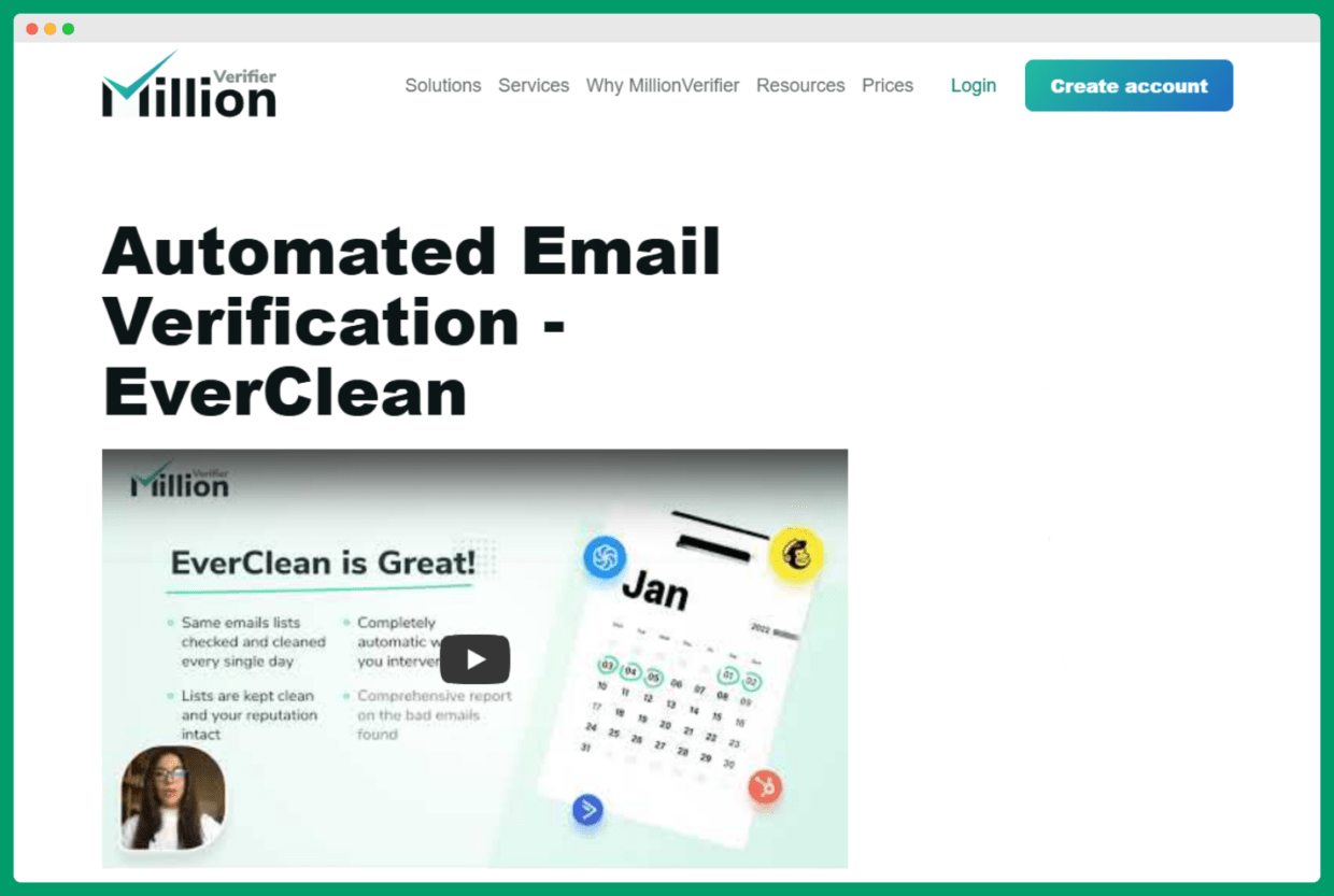 MillionVerifier EverClean.